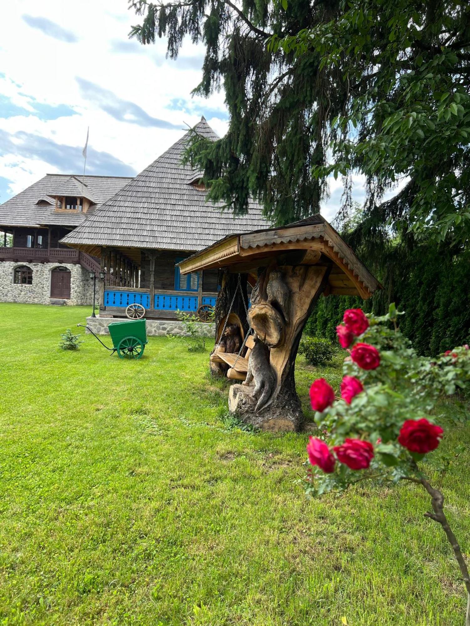 La Patru Daci Hotel Ocna Şugatag Exterior foto