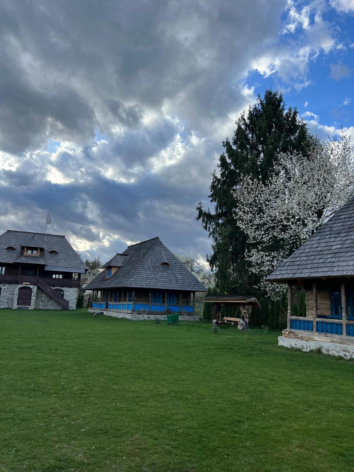 La Patru Daci Hotel Ocna Şugatag Exterior foto